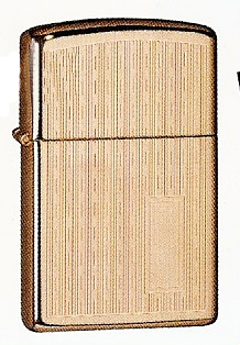 High Polished Rose Gold Passing Lines Zippo #592RG