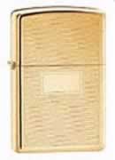 Zippo High Polished Brass Reflections Lighter 594B