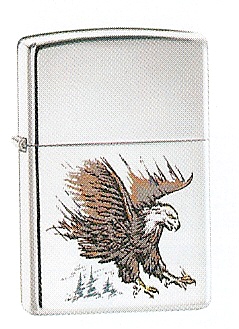 Zippo Hp Chrome, Eagle lights 753