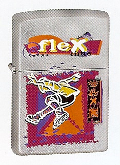 Satin Chrome In-Line Skating Zippo #792