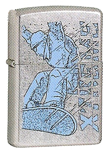 Street Chrome Snowboarding Zippo #796