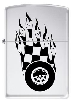 Zippo Burning Rubber lights ZM1048