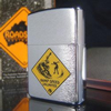 Zippo Brushed Chrome Ramp Speed Lighter 200AR638