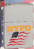 Zippo NYPD FLAG SATIN CHROME - 20485