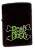 Zippo BLACK MATTE ROAD DOGG - 218WWF702