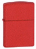 Z233 Red Matte Windproof Lighter Lifetime Guarantee