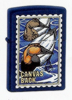 Zippo NAVY MATTE CANVAS BACK - 239BSB219