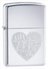 Zippo “For The Love Of Chrome” Lighter (Model 24198)