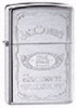 Zippo Jack Daniels Silhouette Chrome Lighter 250JD324