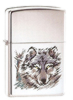 High Polished Chrome Wolf Zippo #758