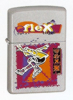 Satin Chrome In-Line Skating Zippo #792