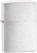 The Zippo Brushed Chrome lighter ZO10003