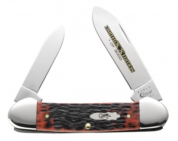 Limited XXV Edition 11583 Canoe Knife Crimson Bone CA11583