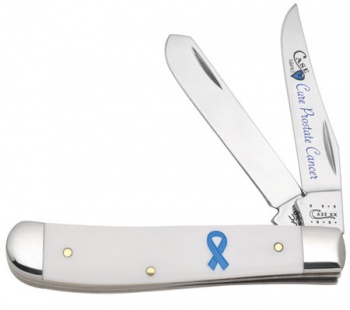 Case Prostate Cancer Mini Trapper White Synthetic CA12401