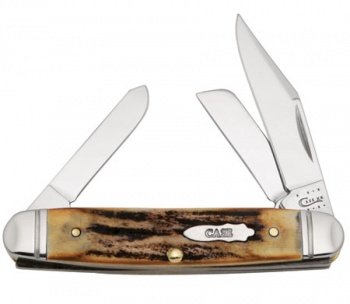 Case Medium Stockman With Pinched Fluted Bolsters CA12465