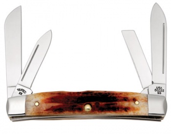 Case Medium Congress Jigged Chestnut Bone Handle CA15270