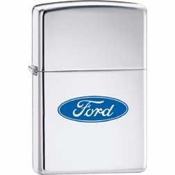 Zippo Ford Oval Emblem Windproof Lighter ZO16957