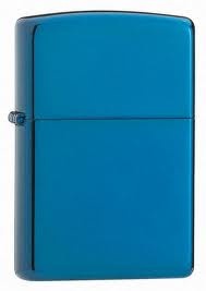  Zippo Sapphire Blue finish lighter (ZO20446)