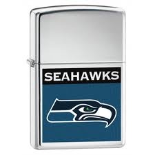 Zippo NFL Seahawks Shield lighter (model ZO22659)