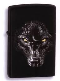 Zippo BS Blackwolf Lighter Powder Coated ZO28001