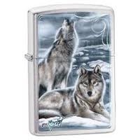 Zippo Claudio Mazzi Winter Wolves Windproof Lighter 28002