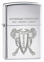 Zippo Proud To Be A Veteran Forever Lighter 205 oz 28054
