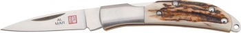 Al Mar Osprey Folder Front LockGenuine Stag Handle AM1001S