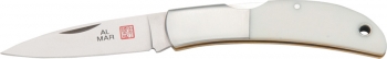 Al Mar Hawk White Micarta Leather Pouch 575 Inch AM1002WM