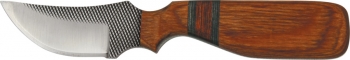 Anza Model 63 Skinner 7 Inch Wood Handle Sheath