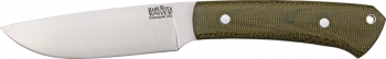 Bark River Highlander Series Green Canvas knives BA131MGC