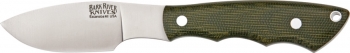 Bark River Mini Canadian Green Micarta knives BA133MGC