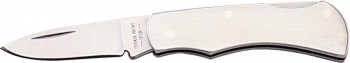Bear & Son Stainless Mini Lockback 2 1-4 Closed BC140