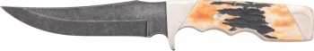 Bear and Son Upswept Skinner Stag Knives BC577D
