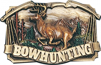 Belt Buckles Belt Buckle Bow Hunting. BF146