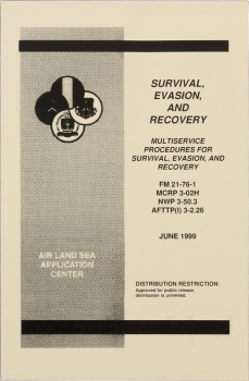 Books Survival Evasion and Recovery BK195