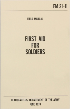 Books First Aid for Soldiers BK196