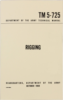 Books Rigging - Dept of The Army BK197