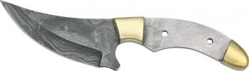 Blades Knifemaking Damascus Upswept BL029G