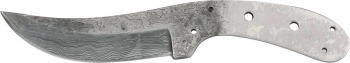 Blades Knife Blade Damascus Skinner BL030D