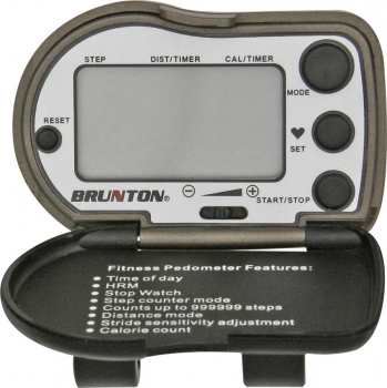 Brunton Brunton Pedometer with Pulse. outdoor gear BNPEDP