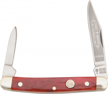 Boker Pen Knife Red Bone knives 8288SS