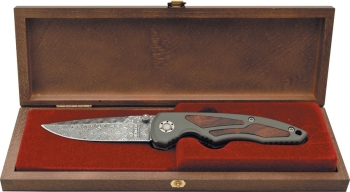 Boker Damascus Linerlock knives 84DAM