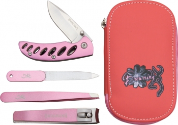Browning Browning Manicure Set Pink knives BR470