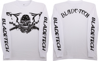 Blade Tech Blade Tech Skull T-Shirt White knives BT0209033