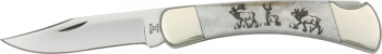 Buck Buck Folding Hunter - Elk. knives BU110EKSLE