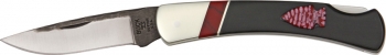Buck Bloody Jasper Arrow BU503BFSLE & Leather Pouch