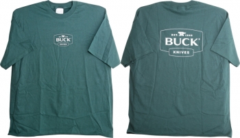 Buck Buck Forest Green T-Shirt knives BU6924