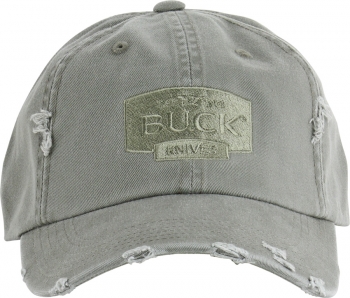 Buck Buck Hat Distressed Light knives BU89057