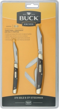 Buck Buck Stockman-Solo Combo. knives BUCM002