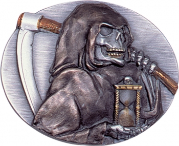 Belt Buckles Belt Buckle Grim Reaper. BZ249